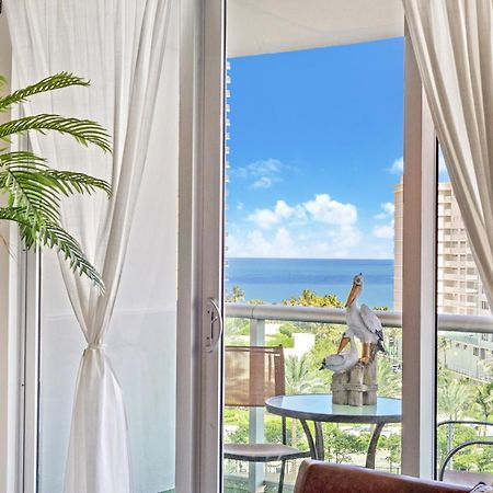 Cozy Ocean Views Condo With Pool & Tennis Court Sunny Isles Beach Exterior foto